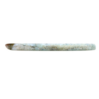 Agate slice with hole 72x32 mm no 547