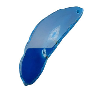 Agate slice with hole 73x23 mm no 501