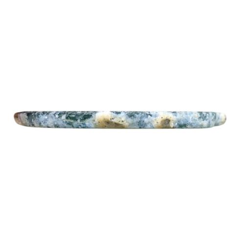 Agate slice with hole 74x47 mm no 529