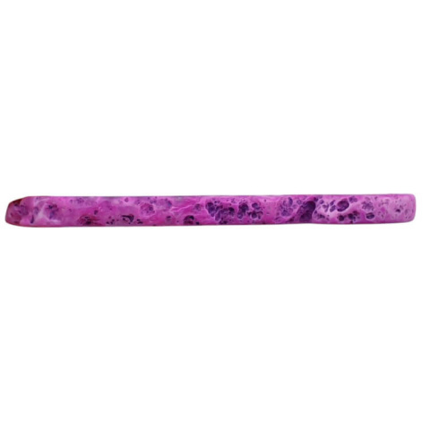 Agate slice with hole 75x35 mm no 452
