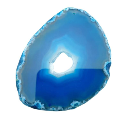 Agate slice with hole 75x58 mm no. 498 Agate slice with hole 75x58 mm no. 498