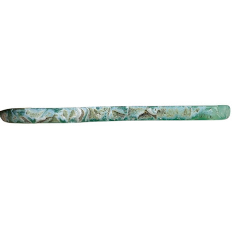 Agate slice with hole 76x33 mm no 538