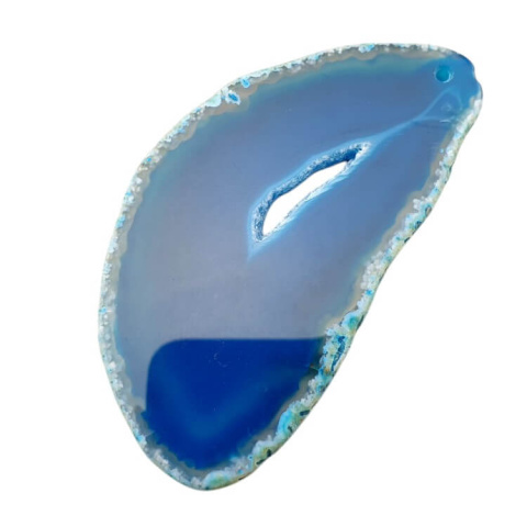 Agate slice with hole 76x42 mm no. 511 Agate slice with hole 76x42 mm no. 511