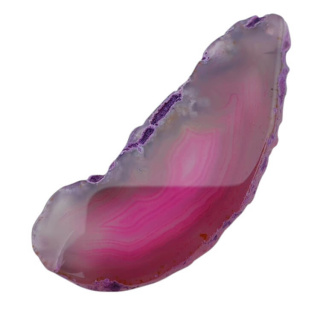 Agate slice with hole 77x30 mm no 460