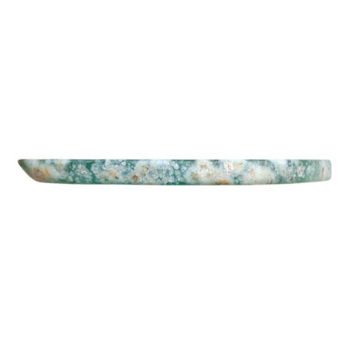 Agate slice with hole 77x35 mm no 556