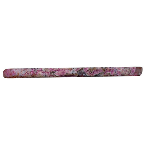 Agate slice with hole 77x39 mm no 459