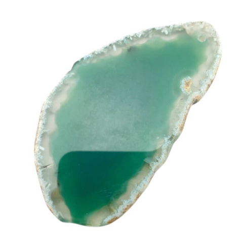 Agate slice with hole 77x41 mm no 542 Agate slice with hole 77x41 mm no 542