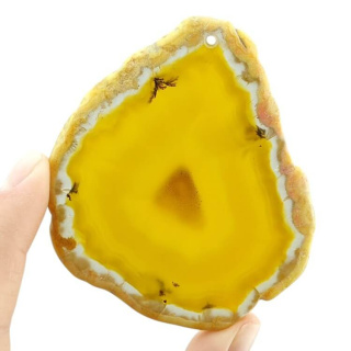 Agat plaster z dziurką 77x64 mm nr 354