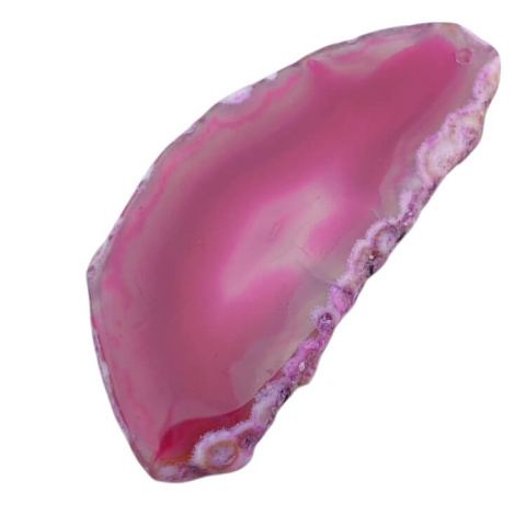 Agate slice with hole 78x36 mm no 454 Agate slice with hole 78x36 mm no 454