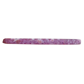 Agate slice with hole 78x36 mm no 454
