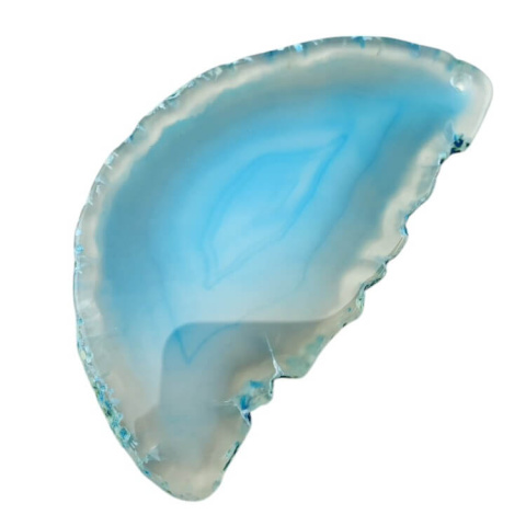 Agate slice with hole 79x45 mm no 492 Agate slice with hole 79x45 mm no 492