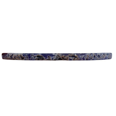 Agate slice with hole 79x46 mm no. 385 Agate slice with hole 79x46 mm no. 385