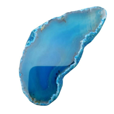 Agate slice with hole 80x39 mm no 505 Agate slice with hole 80x39 mm no 505