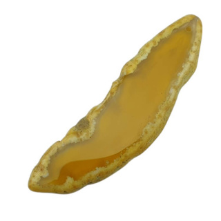 Agate slice with hole 82x25 mm no. 372