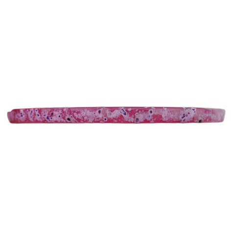 Agate slice with hole 82x62 mm no 457 Agate slice with hole 82x62 mm no 457