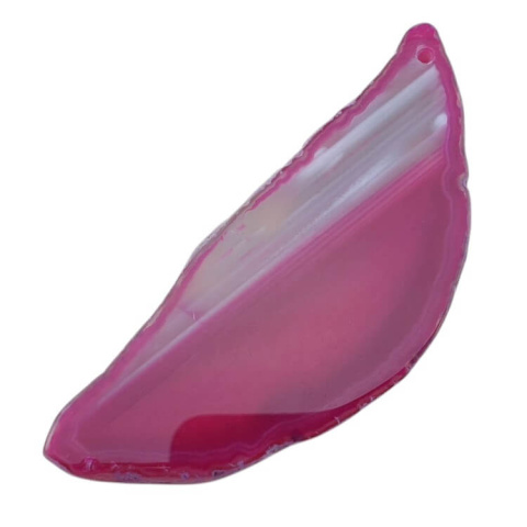 Agate slice with hole 87x37 mm no 446 Agate slice with hole 87x37 mm no 446