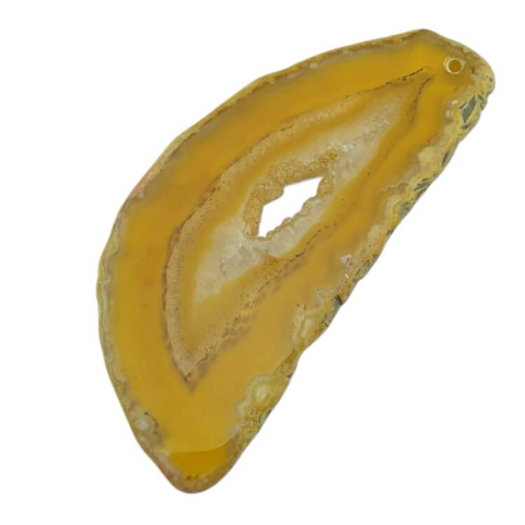 Agate slice with hole 87x39 mm no. 368 Agate slice with hole 87x39 mm no. 368
