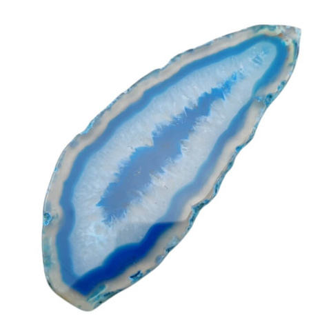 Agate slice with hole 94x38 mm no 486 Agate slice with hole 94x38 mm no 486
