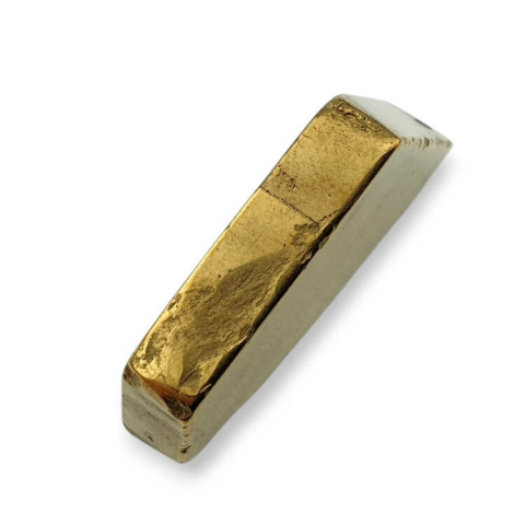 Titanium agate slice with hole 33x20 mm no 41 Titanium agate slice with hole 33x20 mm no 41