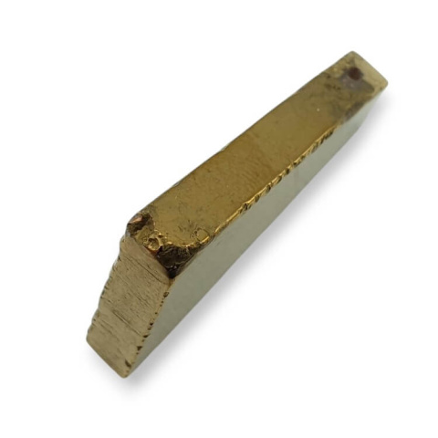 Titanium agate slice with hole 33x25 mm no 14 Titanium agate slice with hole 33x25 mm no 14