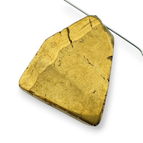 Agat tytanowy plaster z dziurką 33x28 mm nr 13 Agat tytanowy plaster z dziurką 33x28 mm nr 13