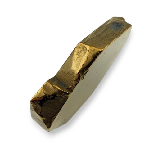 Titanium agate slice with hole 34x29 mm no 49 Titanium agate slice with hole 34x29 mm no 49