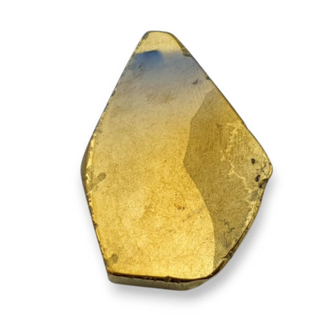 Titanium agate slice with hole 36x26 mm no 28 Titanium agate slice with hole 36x26 mm no 28