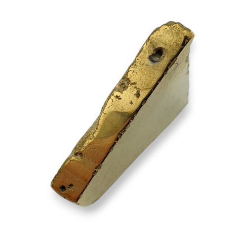 Titanium agate slice with hole 36x30 mm no 25 Titanium agate slice with hole 36x30 mm no 25