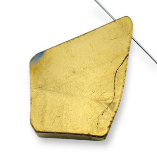 Agat tytanowy plaster z dziurką 38x31 mm nr 36