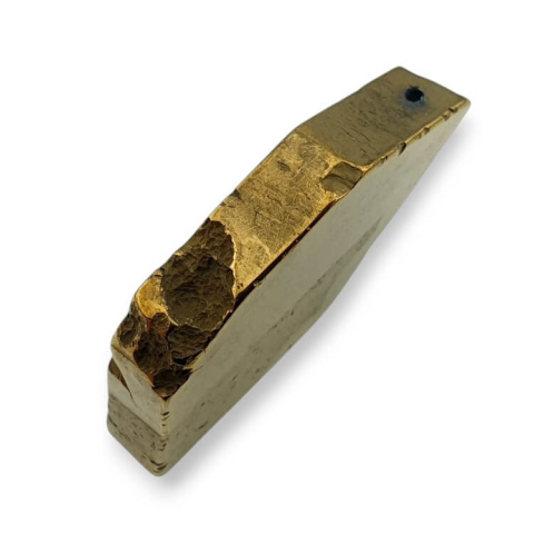 Agat tytanowy plaster z dziurką 40x26 mm nr 22 Agat tytanowy plaster z dziurką 40x26 mm nr 22