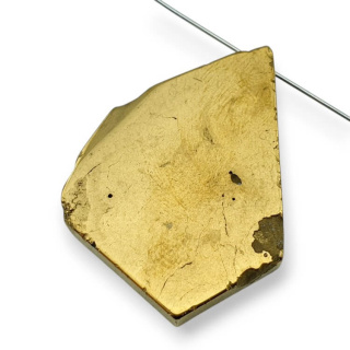 Agat tytanowy plaster z dziurką 41x29 mm nr 10