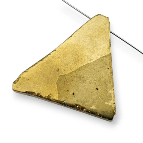 Agate titanium slice with hole 42x32 mm no 4 Agate titanium slice with hole 42x32 mm no 4