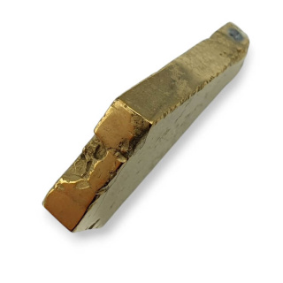 Agat tytanowy plaster z dziurką 43x27 mm nr 34