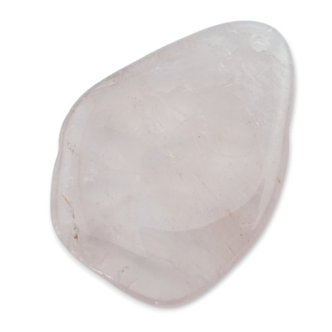 Pink quartz slice with hole 49x36 mm no 15 Pink quartz slice with hole 49x36 mm no 15