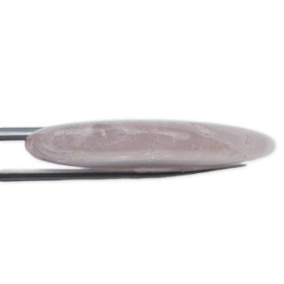 Pink quartz slice with hole 49x36 mm no 15