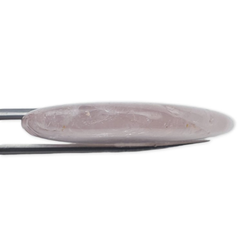 Pink quartz slice with hole 49x36 mm no 15 Pink quartz slice with hole 49x36 mm no 15