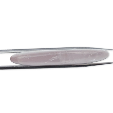 Pink quartz slice with hole 50x39 mm no 19 Pink quartz slice with hole 50x39 mm no 19