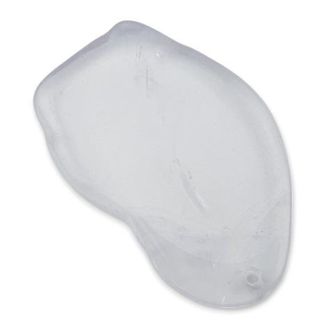 Pink quartz slice with hole 51x34 mm no 13 Pink quartz slice with hole 51x34 mm no 13