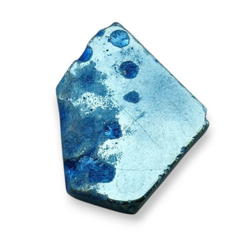 Titanium agate slice with hole 25x25 mm no 114 Titanium agate slice with hole 25x25 mm no 114