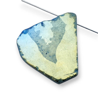 Agate titanium patch with hole 26x25 mm no. 121