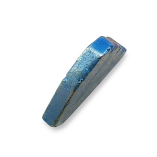 Agate titanium patch with hole 26x25 mm no. 121