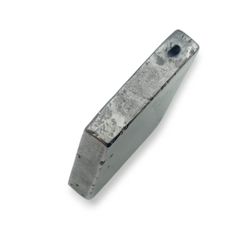 Titanium agate slice with hole 27x23 mm no 134 Titanium agate slice with hole 27x23 mm no 134