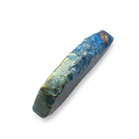 Agate titanium patch with hole 28x17 mm no. 123 Agate titanium patch with hole 28x17 mm no. 123
