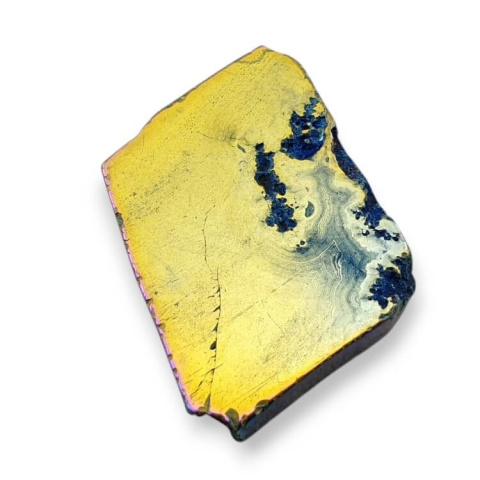 Titanium agate slice with hole 28x23 mm no 257 Titanium agate slice with hole 28x23 mm no 257