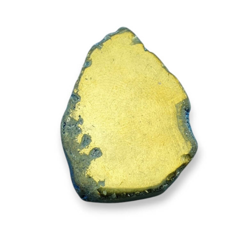 Titanium agate slice with hole 29x22 mm no 117 Titanium agate slice with hole 29x22 mm no 117