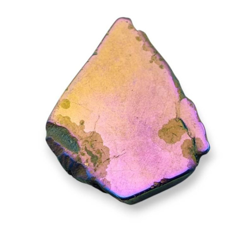 Titanium agate slice with hole 29x24 mm no 266 Titanium agate slice with hole 29x24 mm no 266