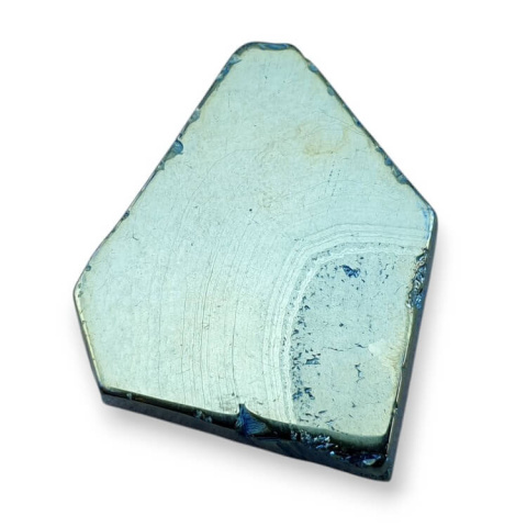 Titanium agate slice with hole 29x26 mm no 82 Titanium agate slice with hole 29x26 mm no 82