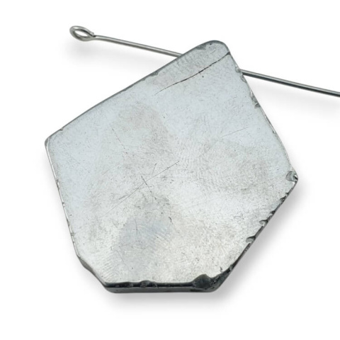 Titanium agate slice with hole 29x27 mm no 167 Titanium agate slice with hole 29x27 mm no 167