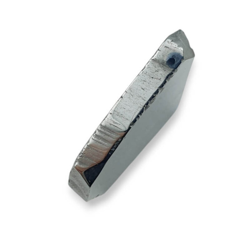Titanium agate slice with hole 29x28 mm no. 125 Titanium agate slice with hole 29x28 mm no. 125