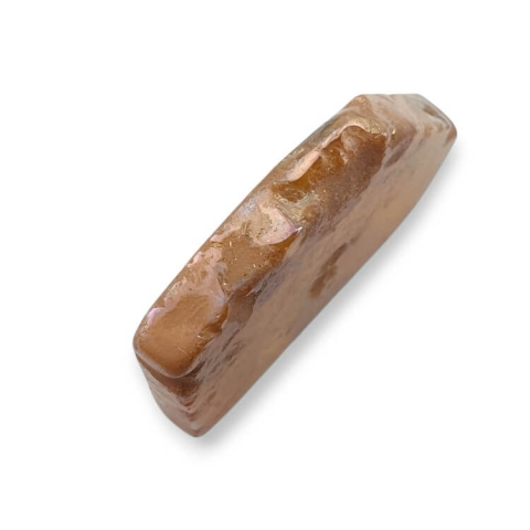 Agate titanium slice with hole 30x21 mm no 307 Agate titanium slice with hole 30x21 mm no 307